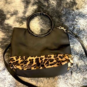 Leather mini bag